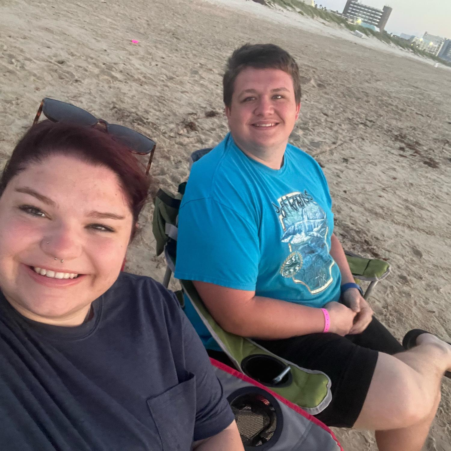Sunrise beach sittin’