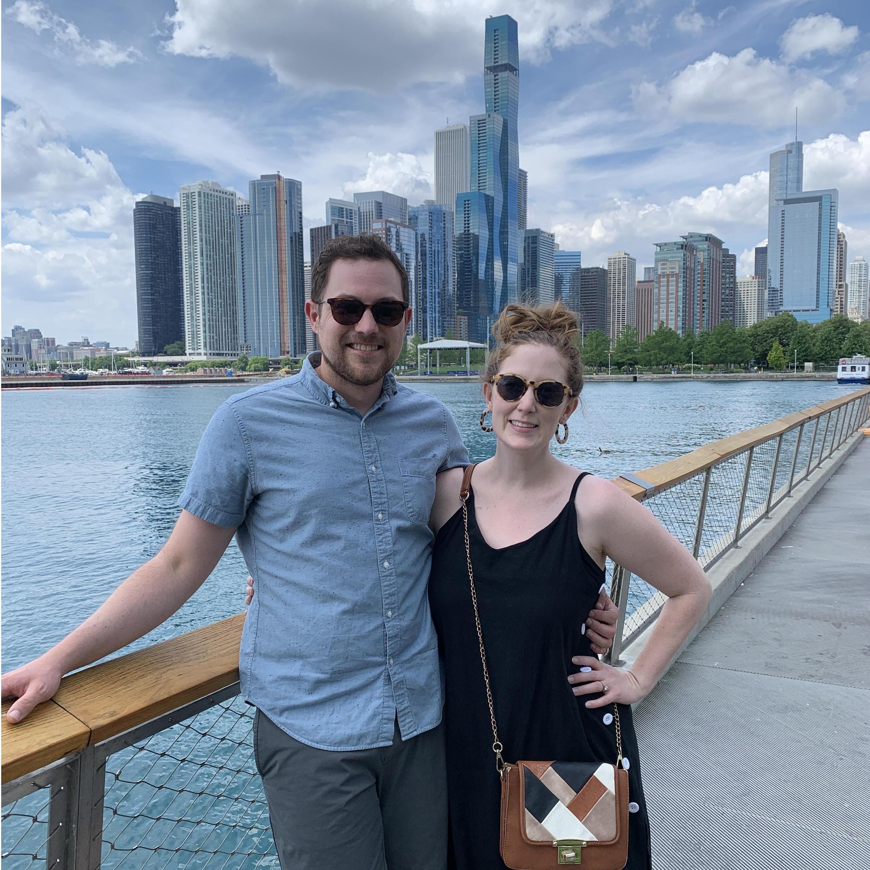 Strollin in one of our all-time favorite cities (go Bears).