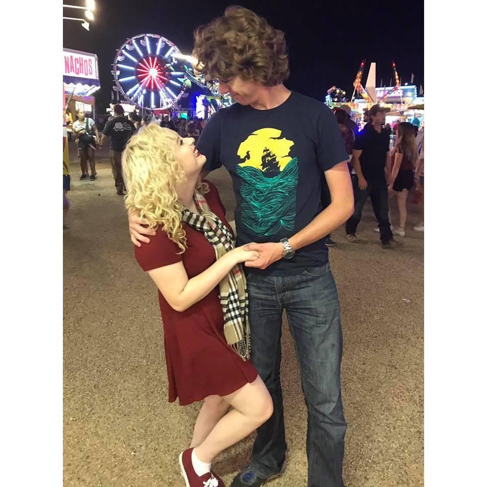 Dylan asked Morgan to the Homecoming Dance while at the top of the Ferris Wheel that night.