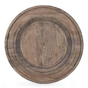 Southern Living New Nostalgia Rustic Mango Wood Charger Plate