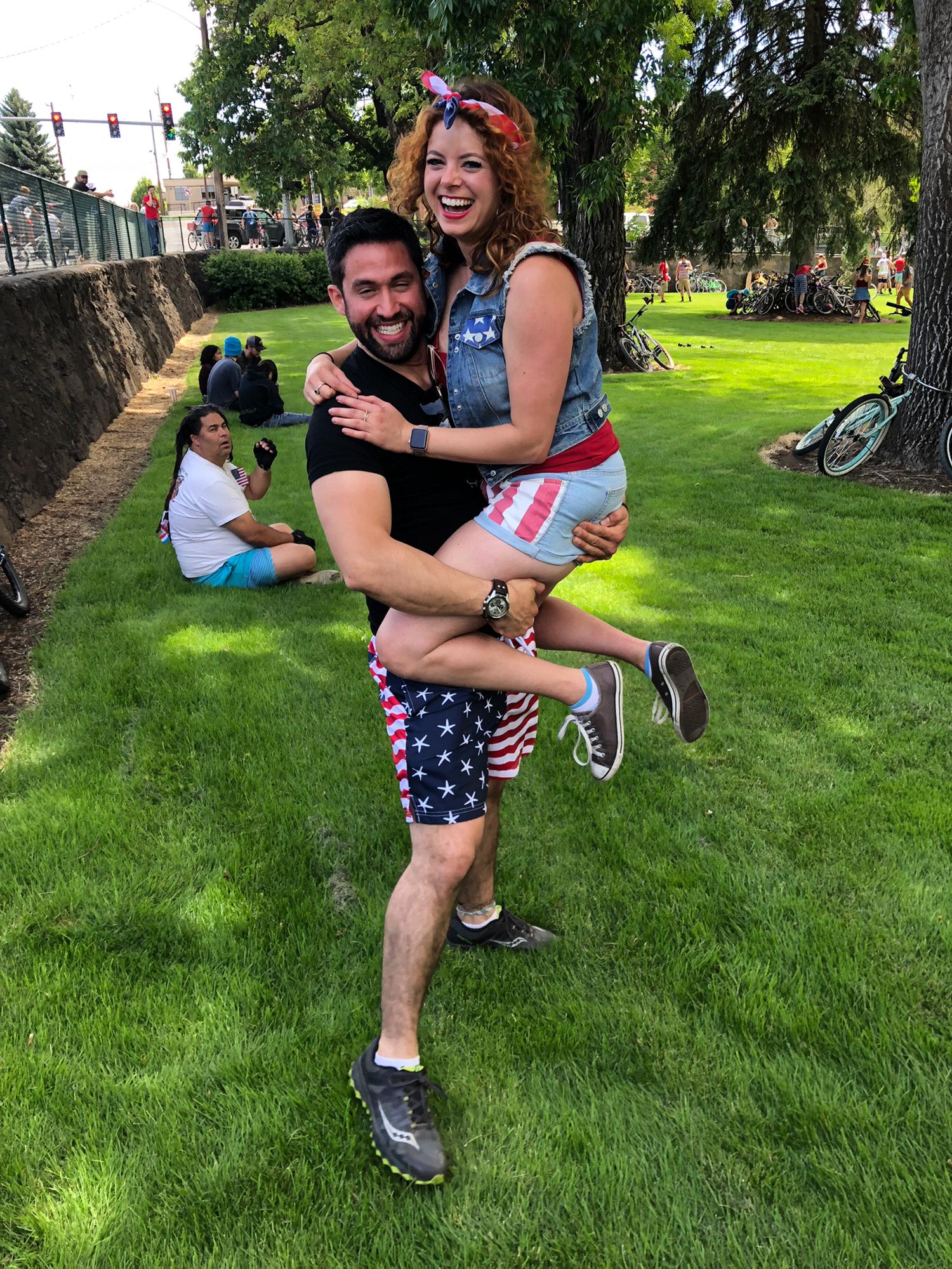 4th of July : The guy in the background though..