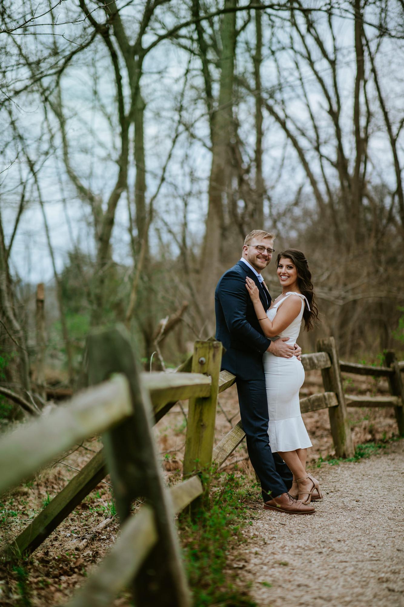 Engagement Shoot at Great Falls National Park - March 2020