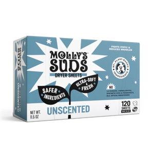 Plant-Based Fabric Softener Dryer Sheets- Unscented