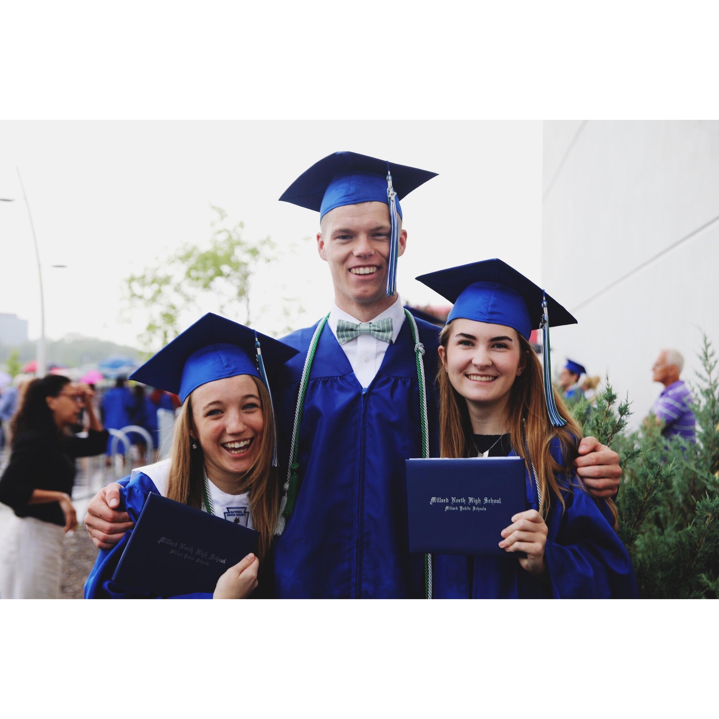 Graduated high school together