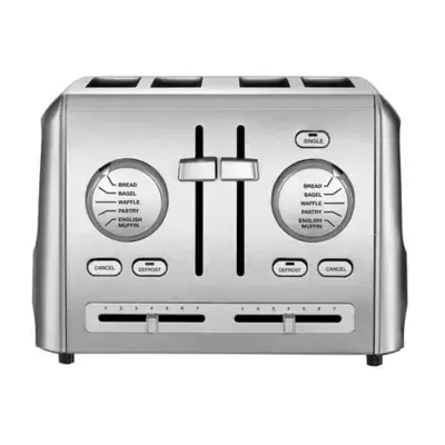 Cuisinart® 4-Slice Metal Toaster in Stainless Steel