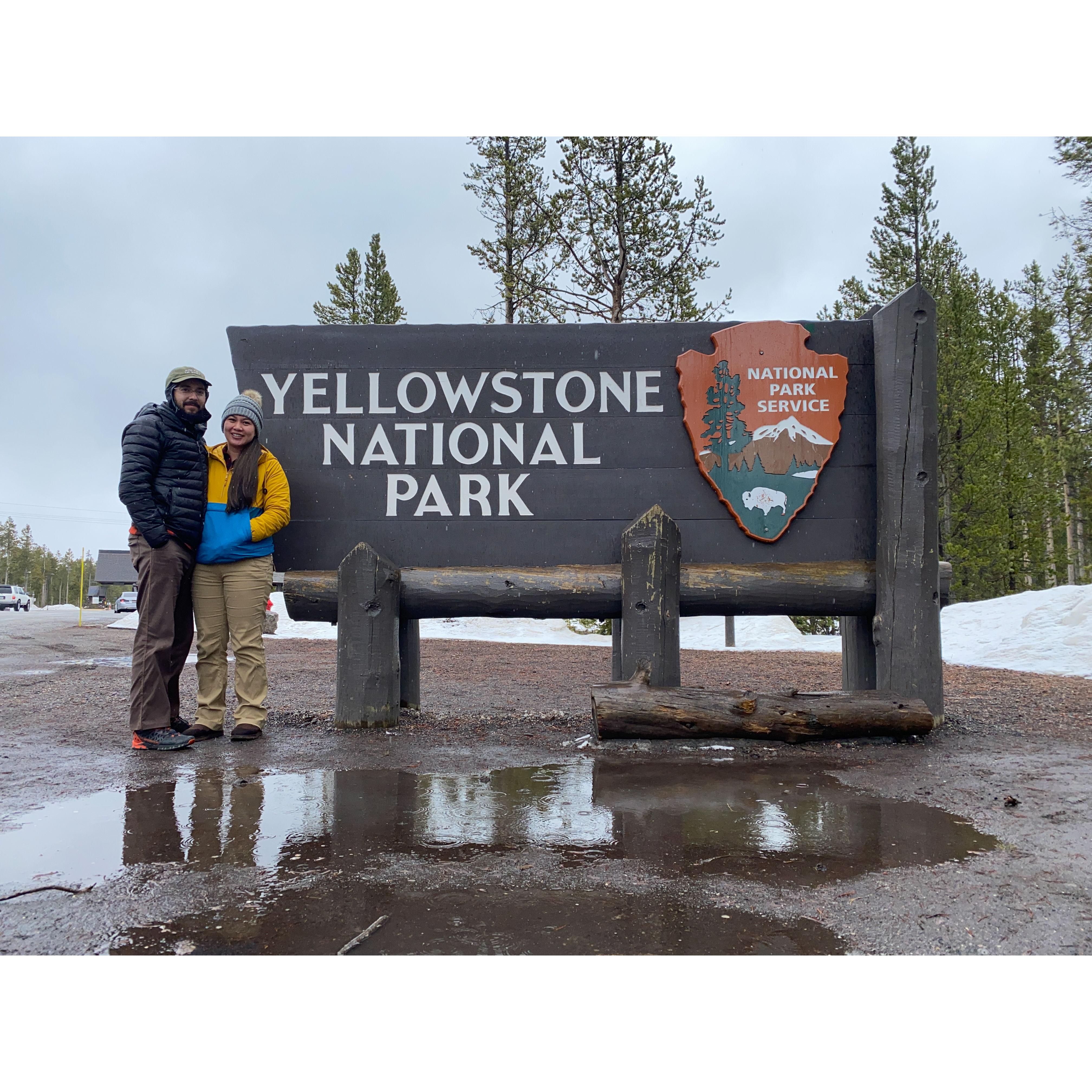 Side quest trip to Yellowstone NP.