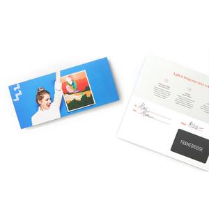 Framebridge gift card