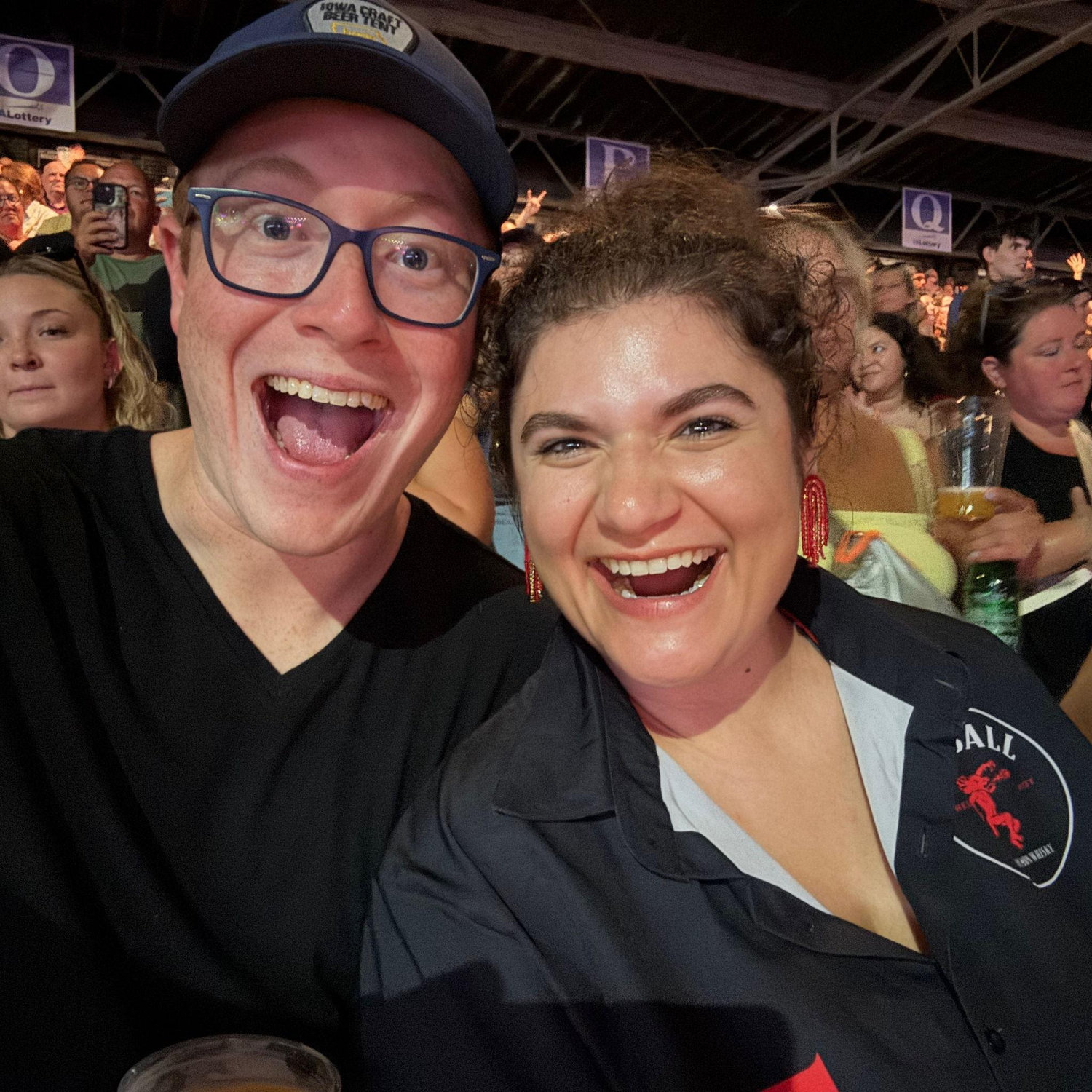 Aug 2025: Seeing Leigh's favorite, Pitbull, at the Iowa State Fair! Second time, and not the last!