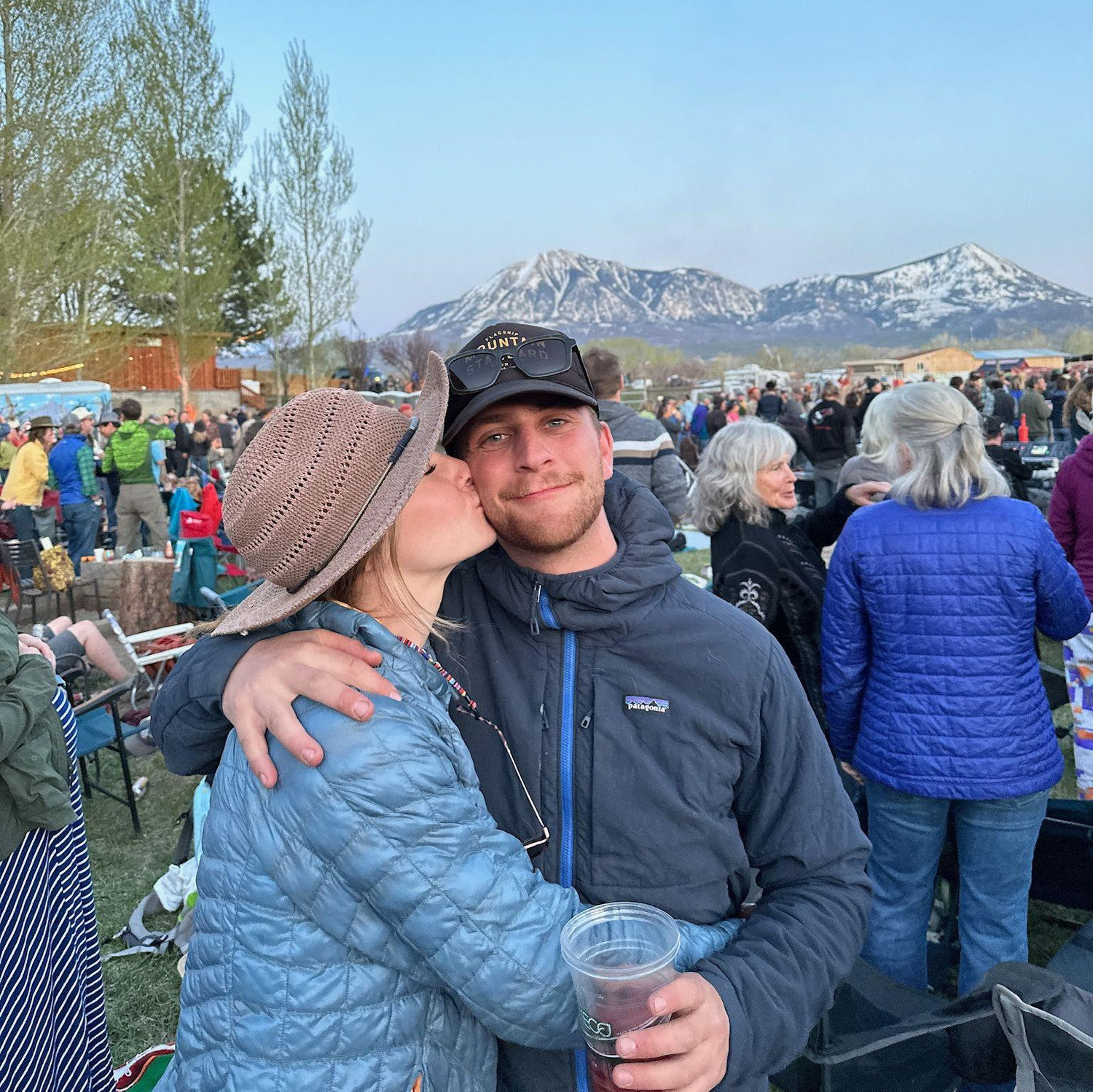 Music festival in the western slope.