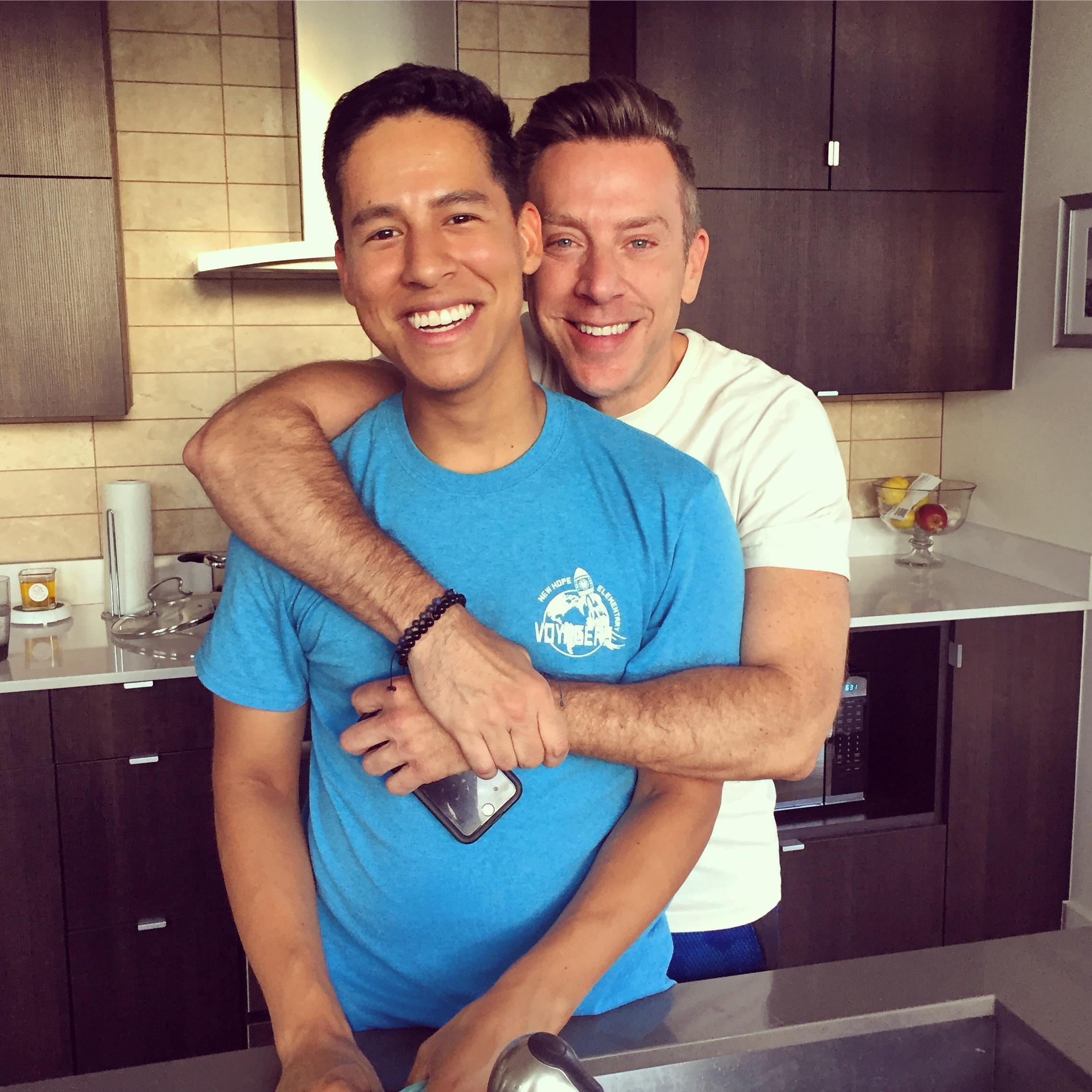 In May, purchased our first home together. Lots of time in the kitchen.