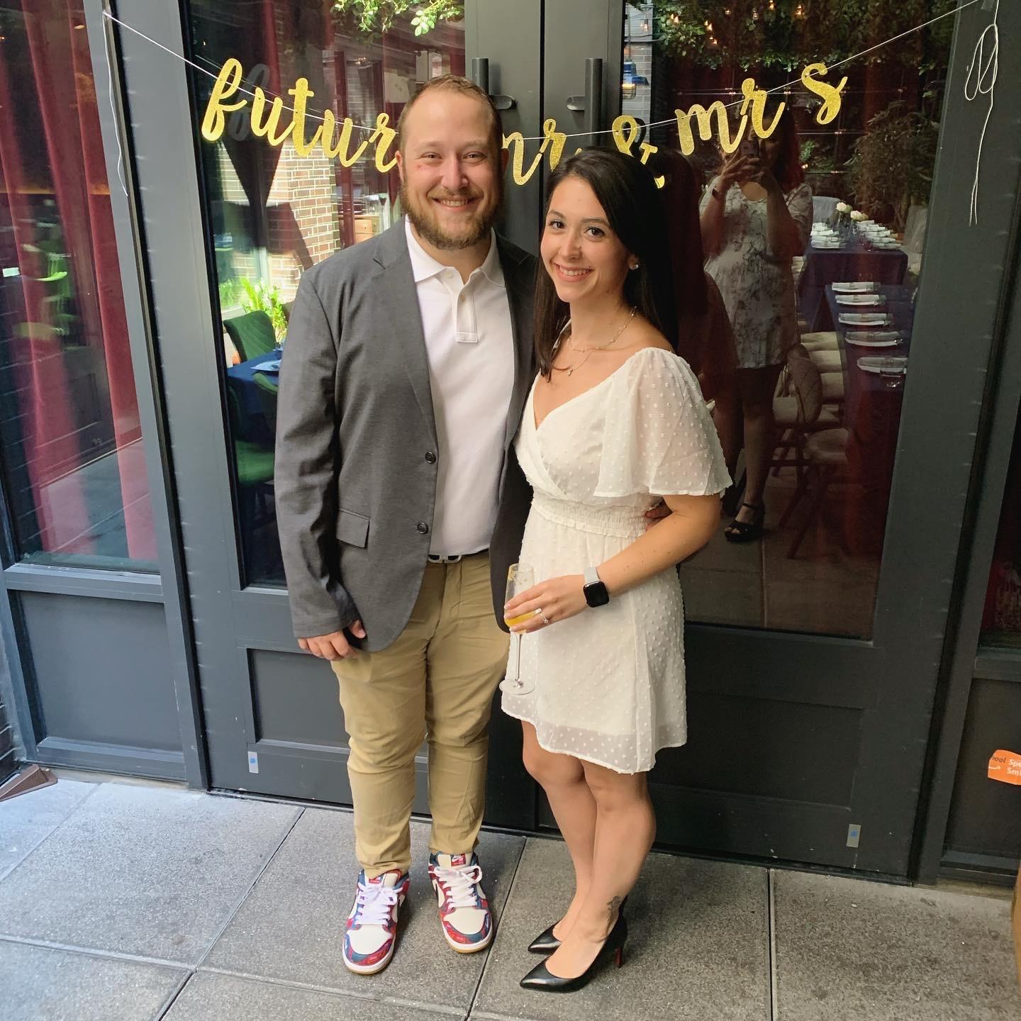 Engagement Party festivities - September 2021