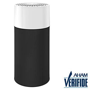 Blue Pure 411 Air Purifier 3 Stage with Two Washable Pre-Filters, Particle, Carbon Filter, Captures Allergens, Odors, Smoke, Mold, Dust, Germs, Pets, Smokers, Small Room