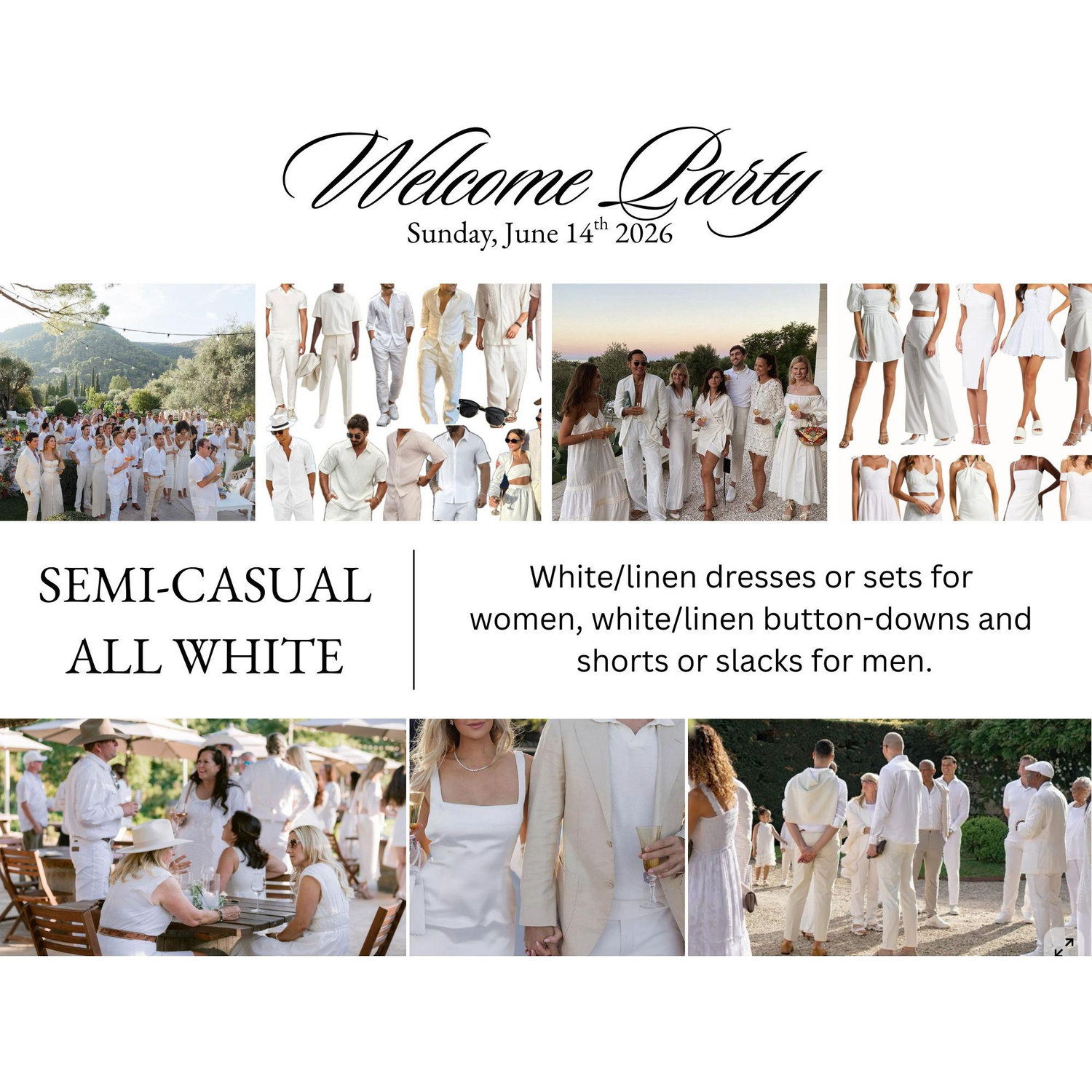 Welcome Party