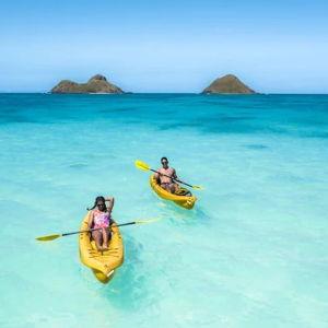 Oahu - Lanikai Beach Kayaking