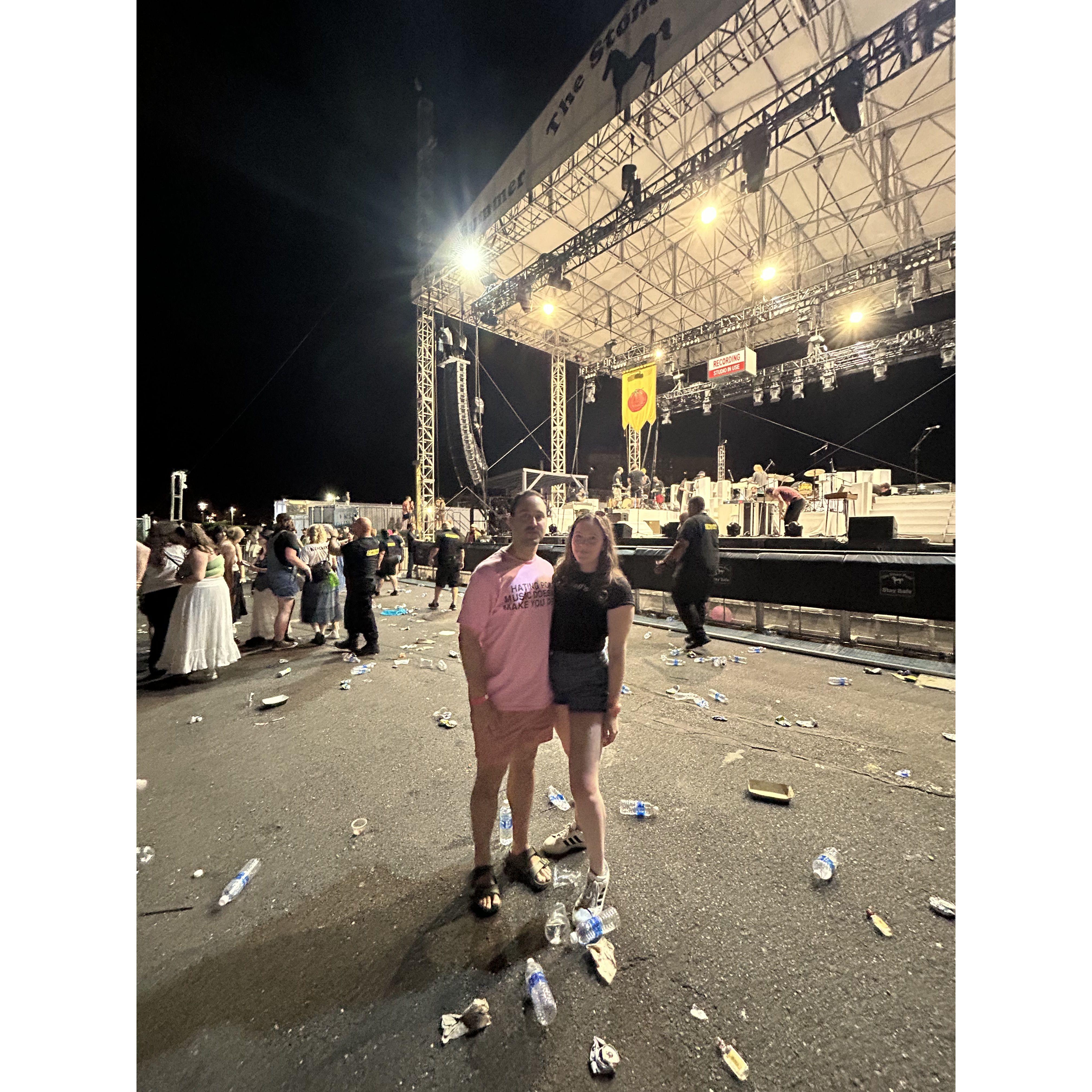 Stone Pony, Asbury Park, New Jersey seeing one of our favorite bands, Bleachers!