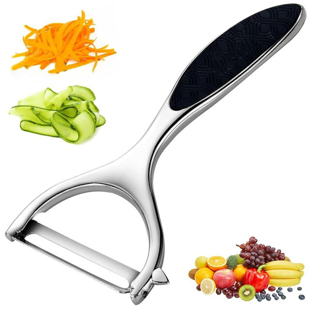 Vegetable peelers for Kitchen, Y shaped peeler for Vegetables, Fruits, Potatoes with Ergonomic Grip, 1 Pack