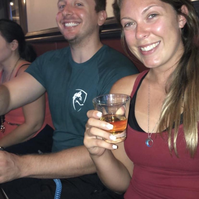 In 2018 Lauren and Chris met at Sahara’s during karaoke night. They became quick friends and feeling developed even quicker.