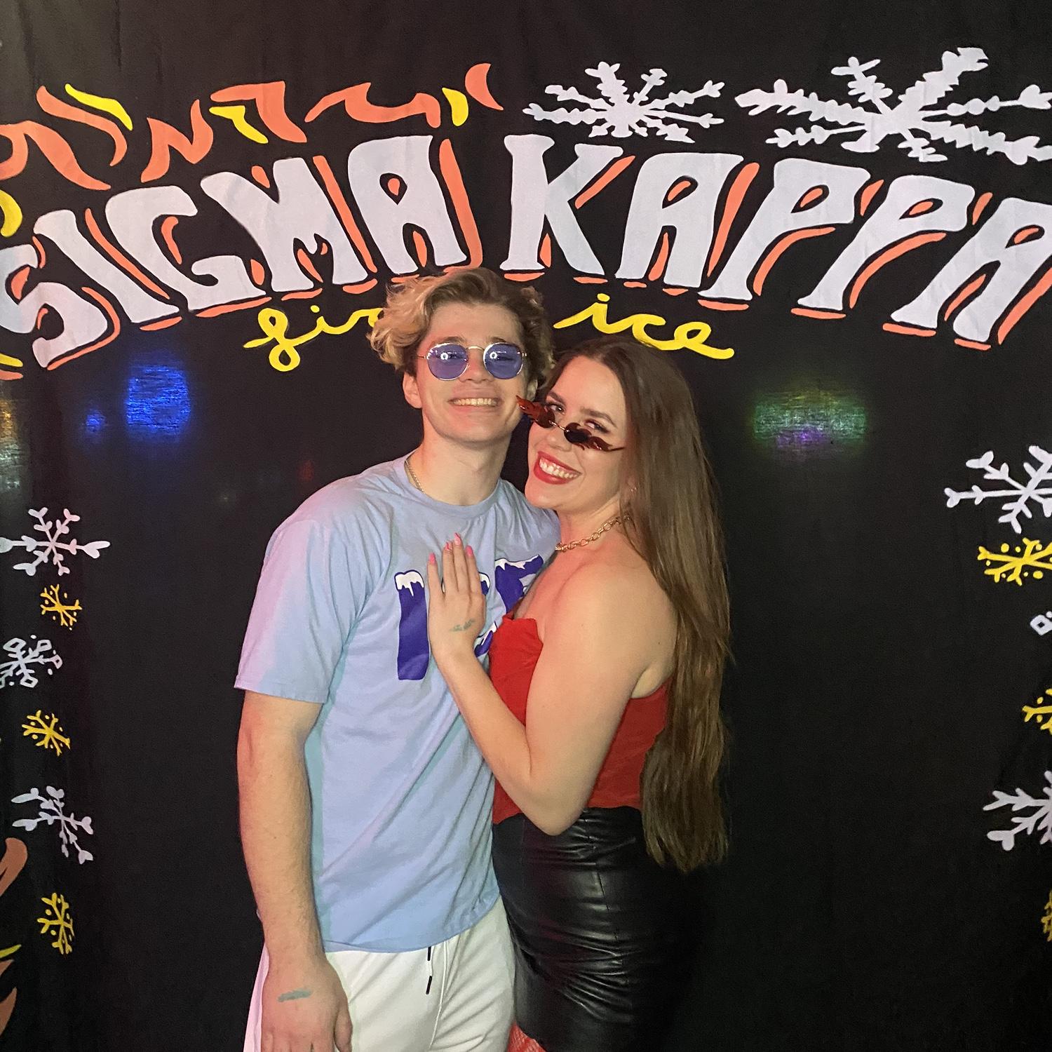 Our first photo & date party together. Manhattan, KS 2022