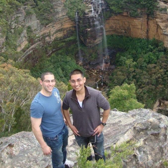 At the Blue Mountains near Sydney