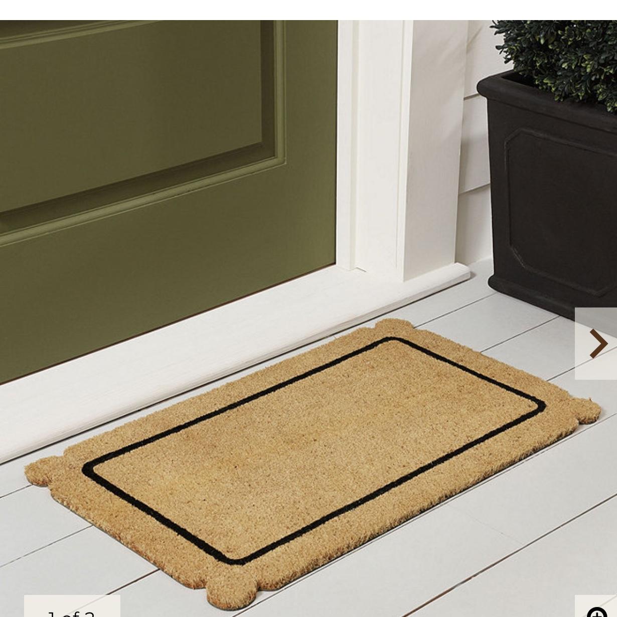 Suzanne Kasler Coir Mat