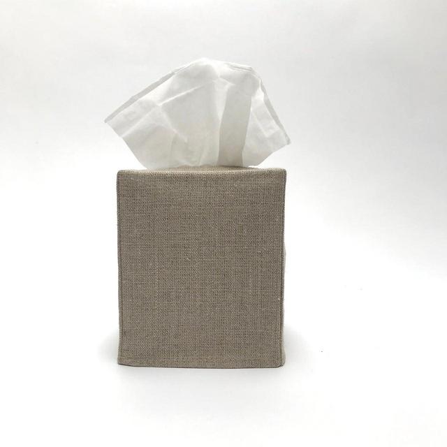 Dark linen tissue cover, Pilo