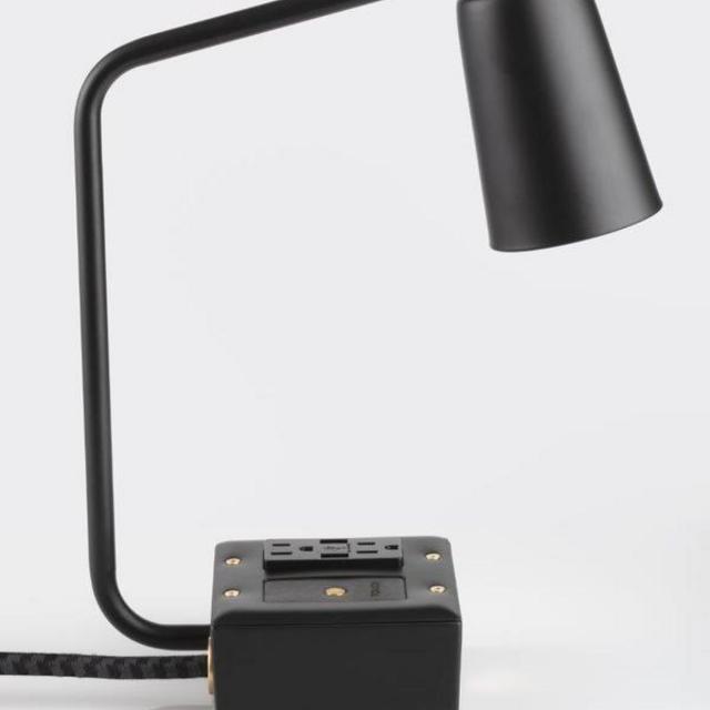 JAX Touch Smart USB Task Lamp Carrara Black