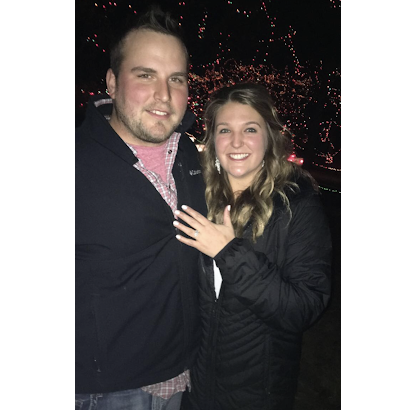 The night we got engaged - Dec 24. 2019