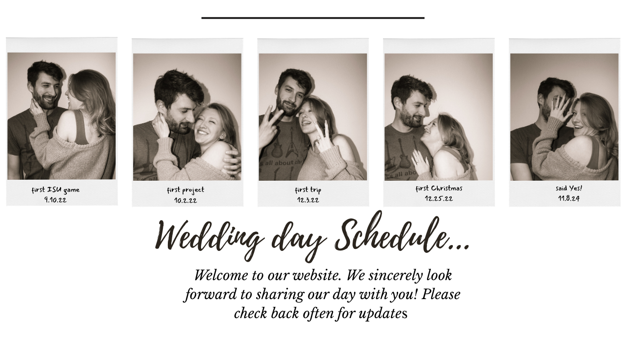 The Wedding Website of Matisse Makohoniuk and Michael Fear