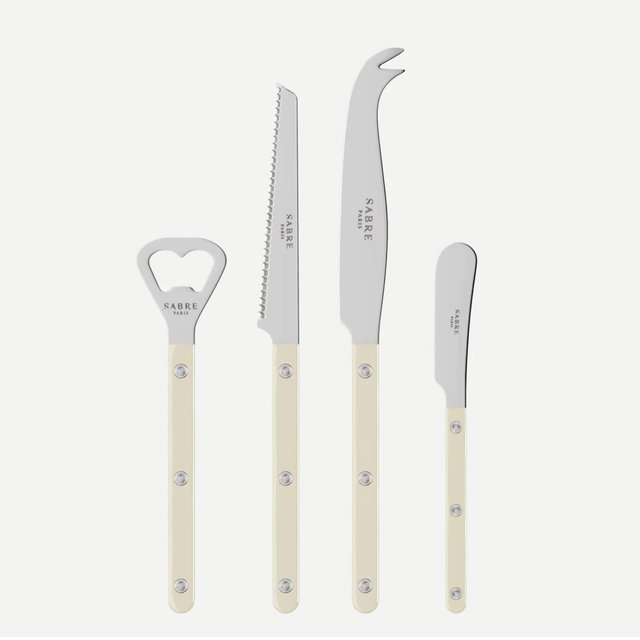 Bistrot Solid, Ivory - Bistrot aperitif set