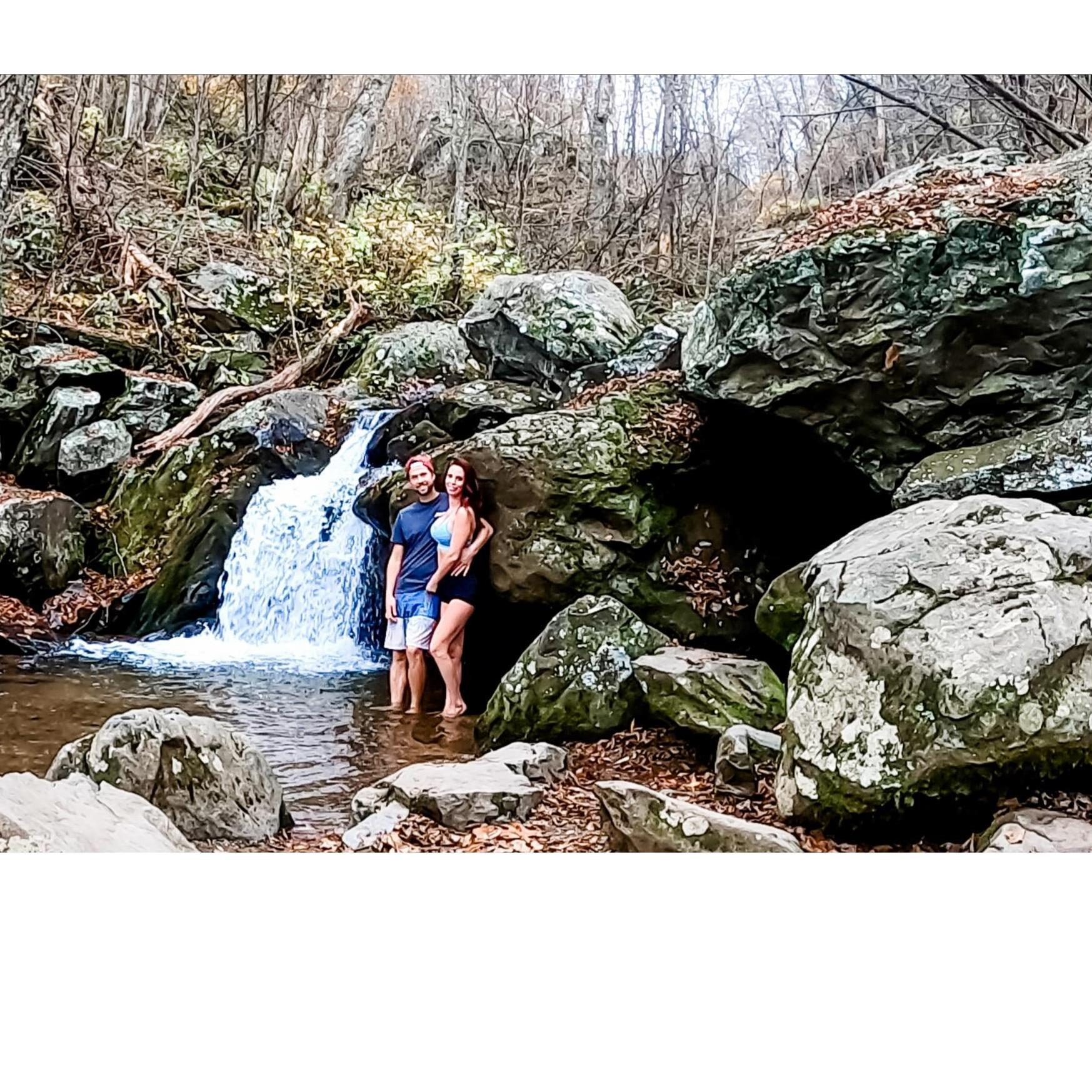 Our first hike together.
