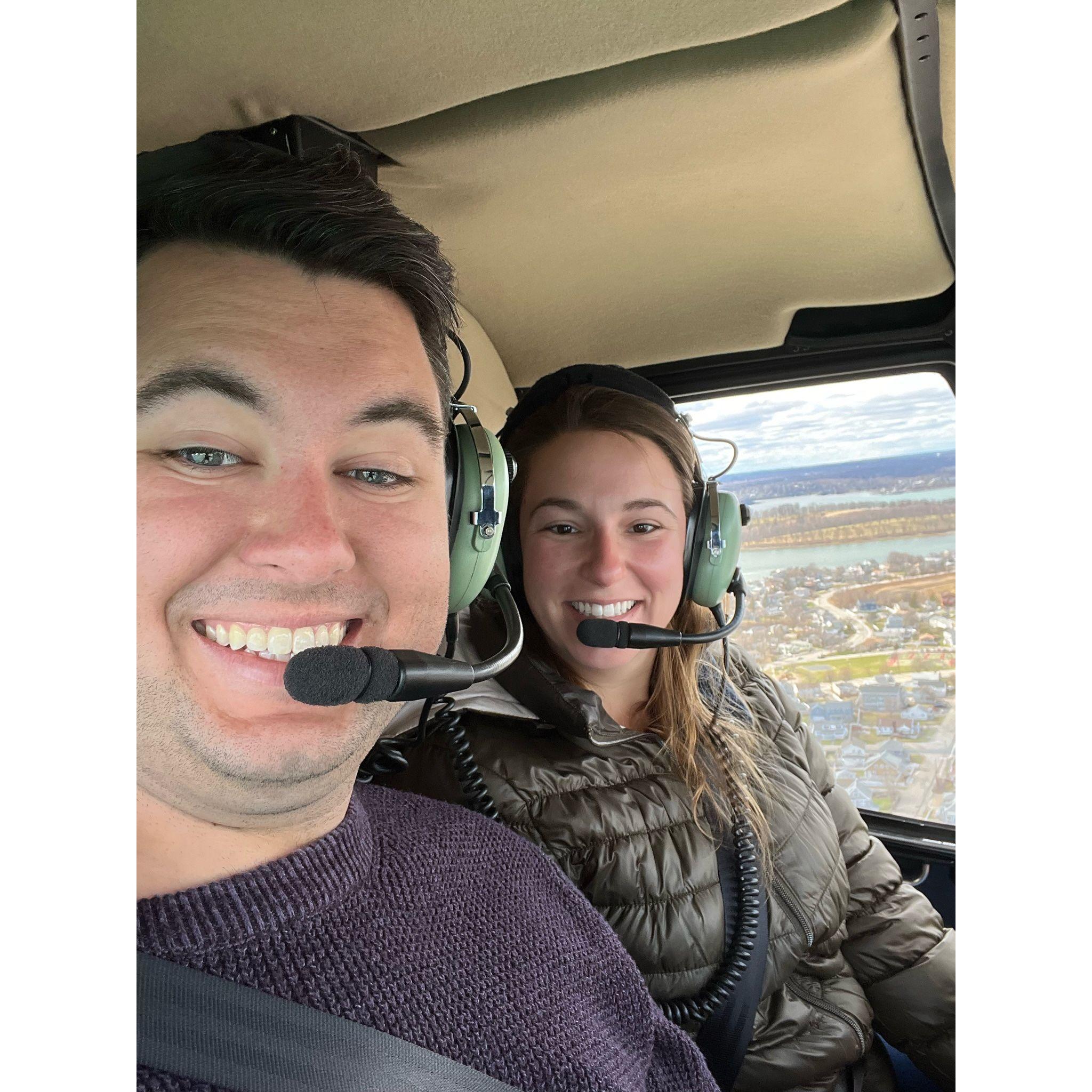 Helicopter ride over Boston for Anna's 25th Birthday!
March 2022