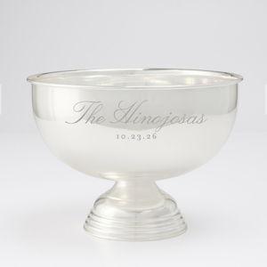 Personalized Celebration Wine Bowl