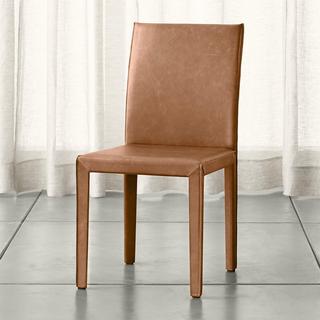 Folio Top-Grain Leather Dining Chair