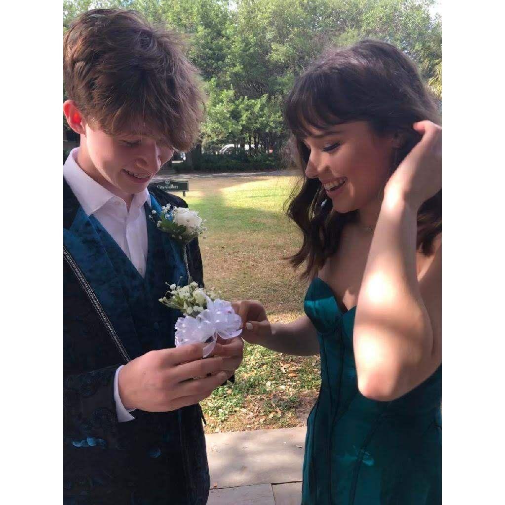 Sarah's senior prom!