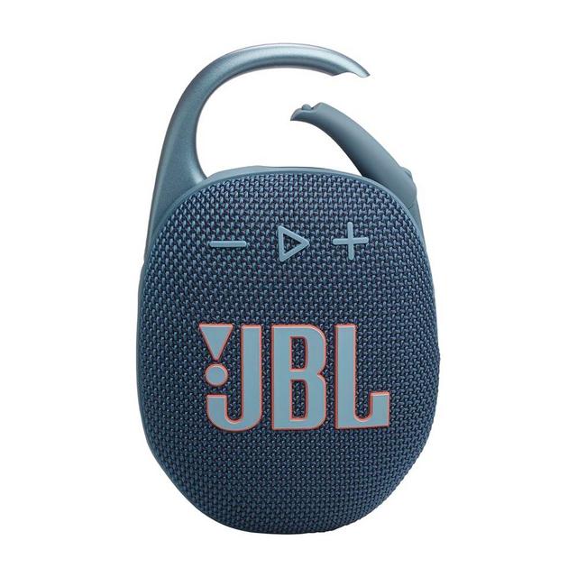 JBL Clip 5 - Ultra-Portable, Waterproof & Dustproof Bluetooth Speaker, Big Pro Sound with punchy bass, Integrated carabiner, Up to 12 Hours of Play, Made in part with recycled materials (Blue)