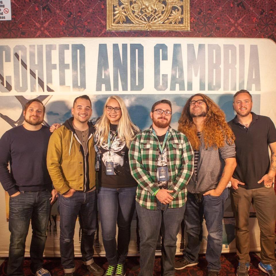 Our 1st time meeting Coheed and Cambria in Port Chester!