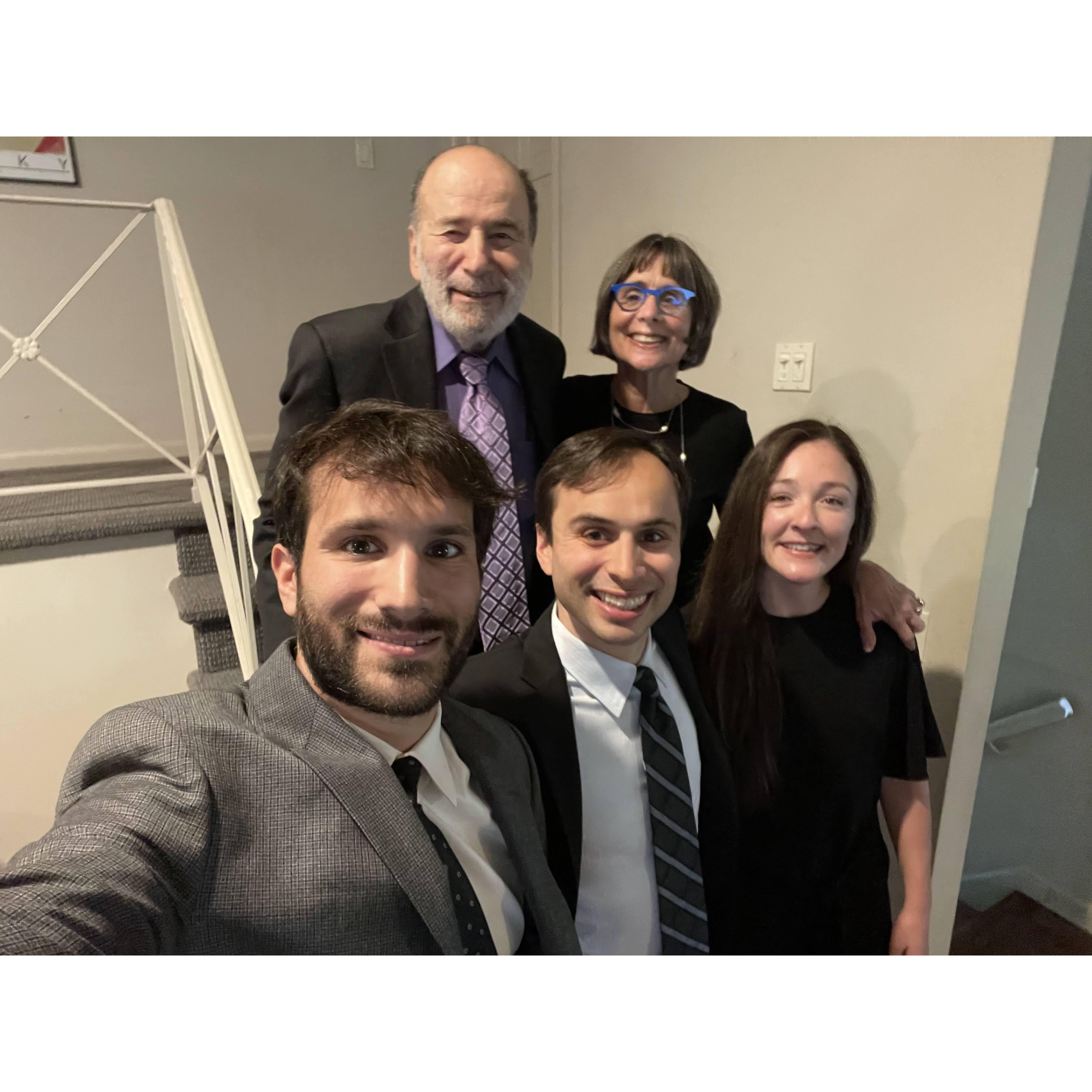 Kira celebrated the high holidays with Jordan's family