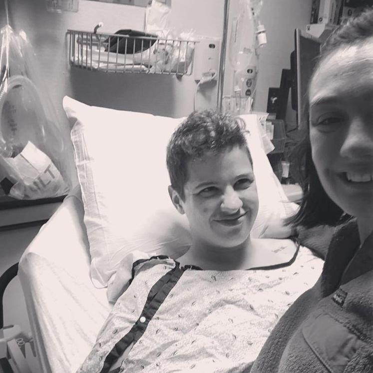 In sickness and in health - Kathryn was such a patient, loving, and supportive partner while Taylor recovered from top surgery in June 2019.