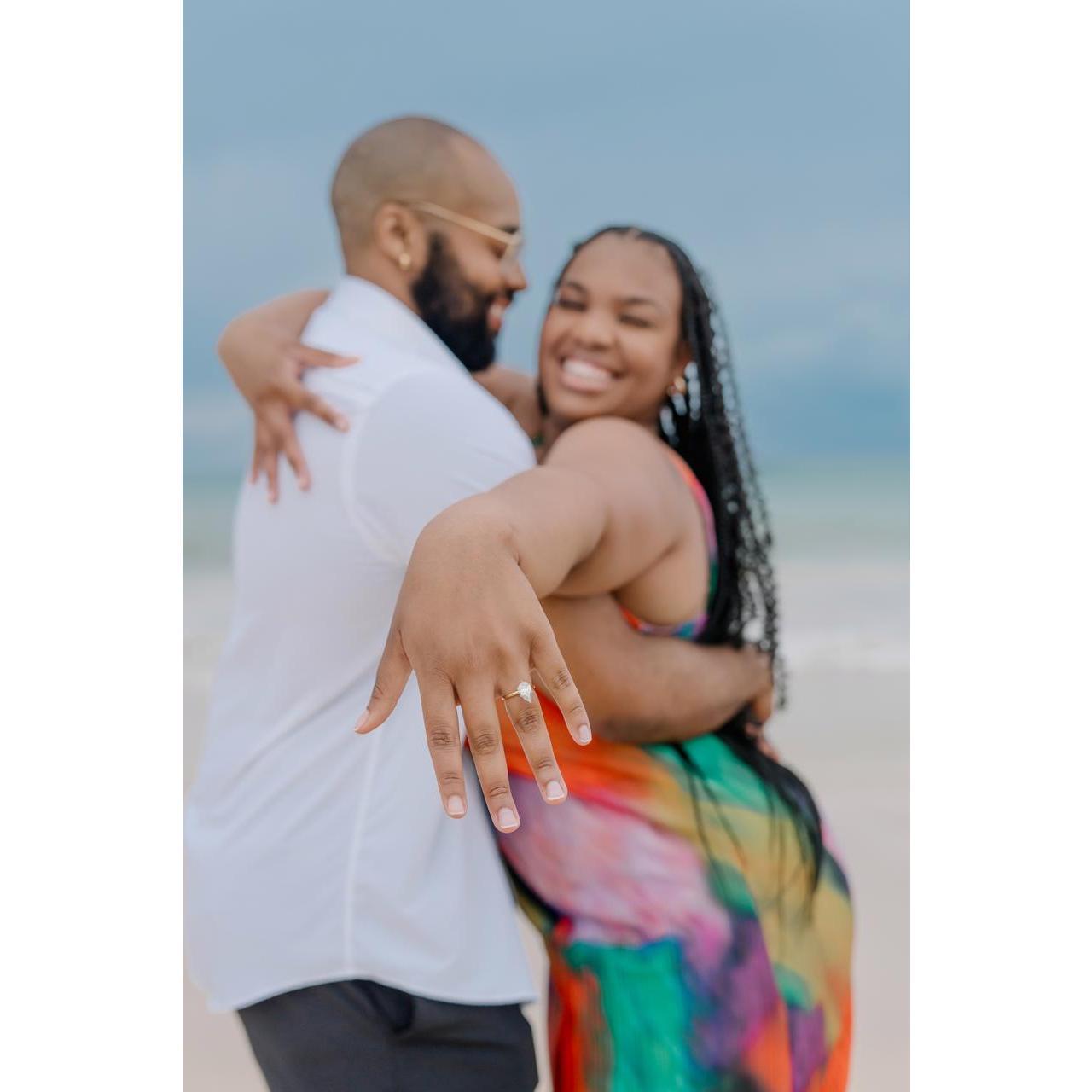Our engagement pictures in Punta Cana, Dominican Republic.