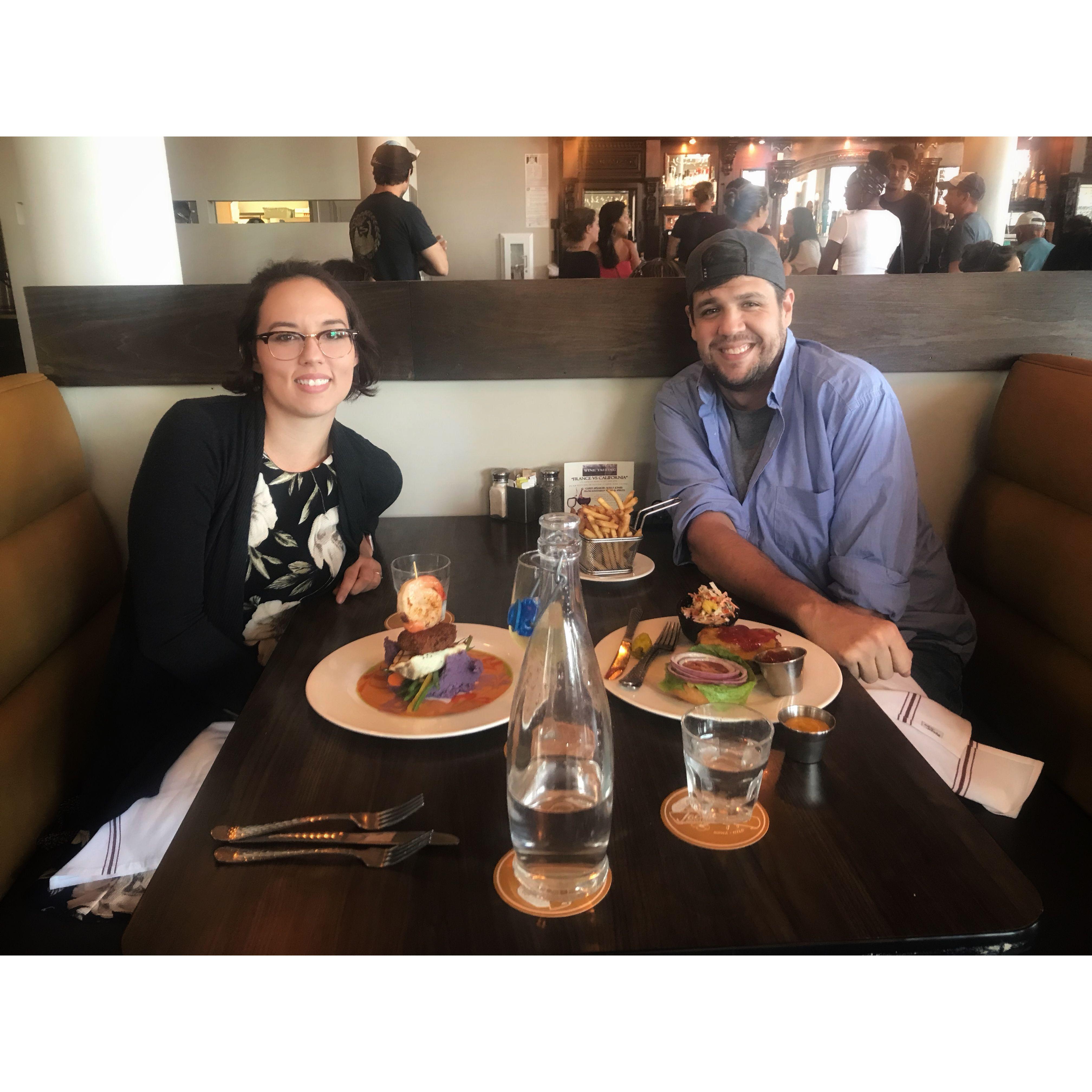 March 2019, Date night at Jackie Rey's