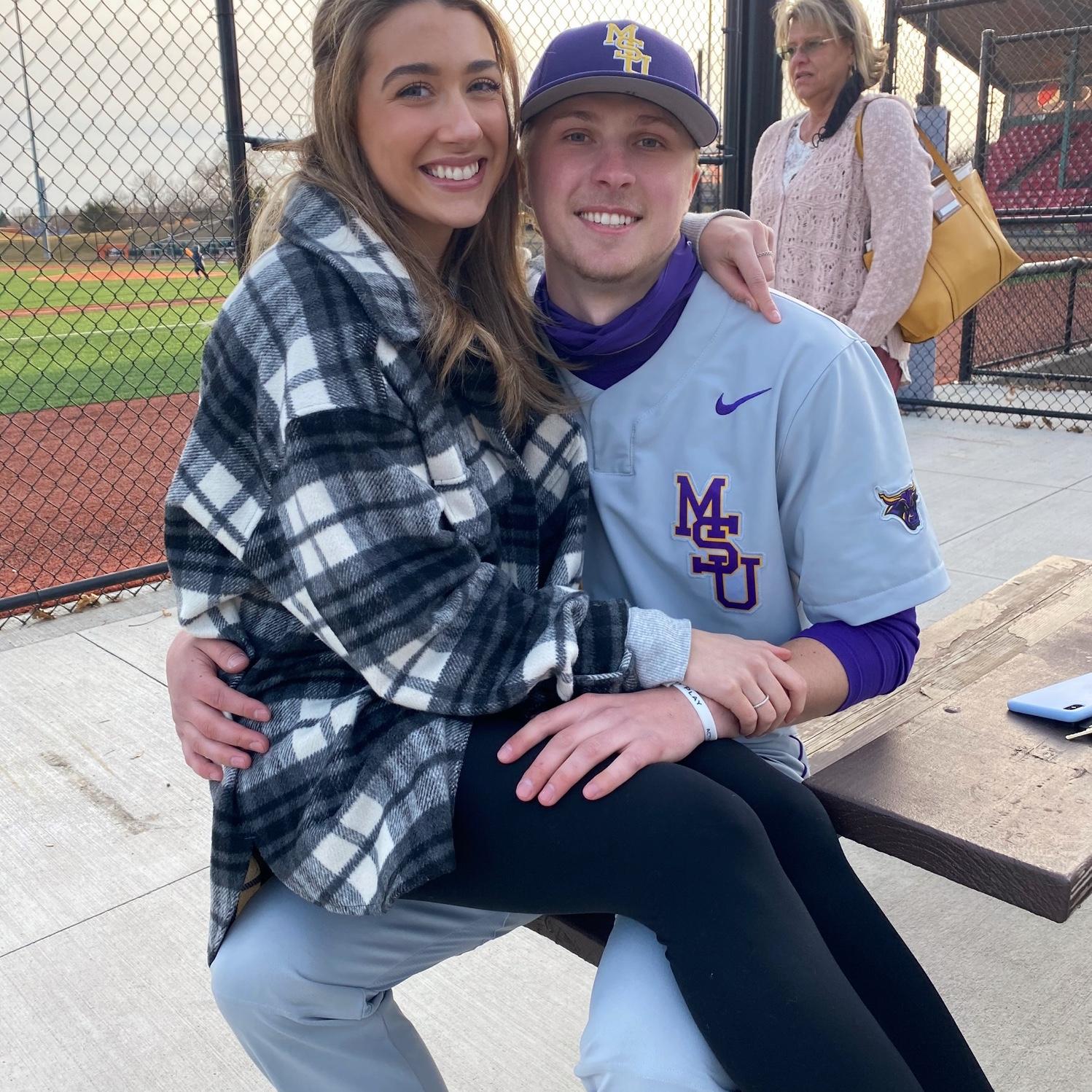 One of many Mav Baseball games!