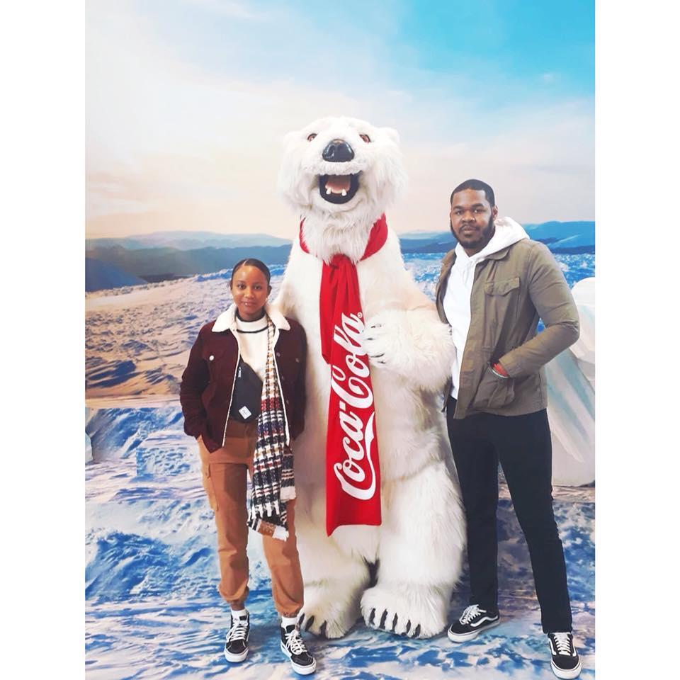 At the Coca-Cola Factory in Atlanta, GA!