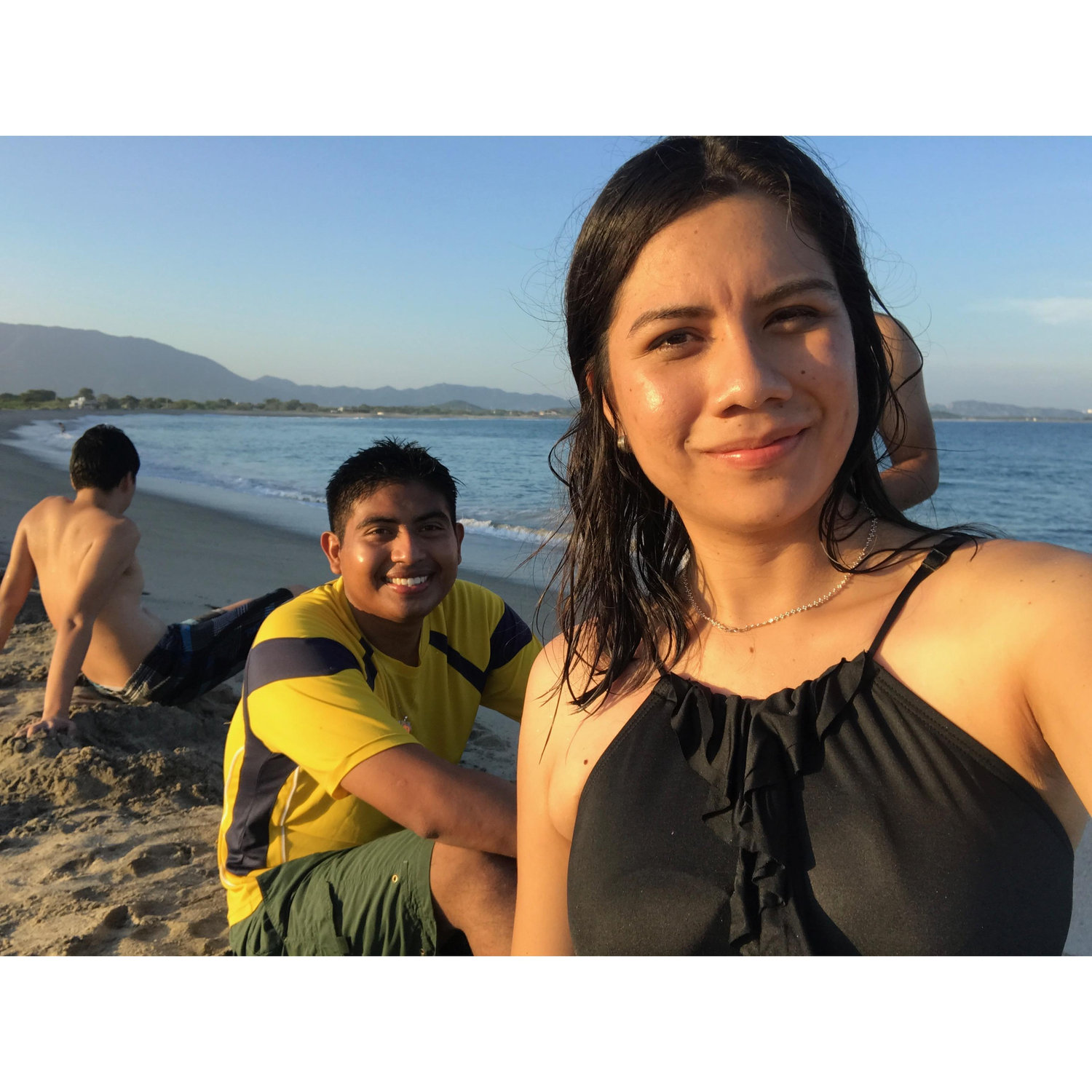At Playa Azul, Salina Cruz, Oaxaca, Mex.
July 2017, right before we started dating <3