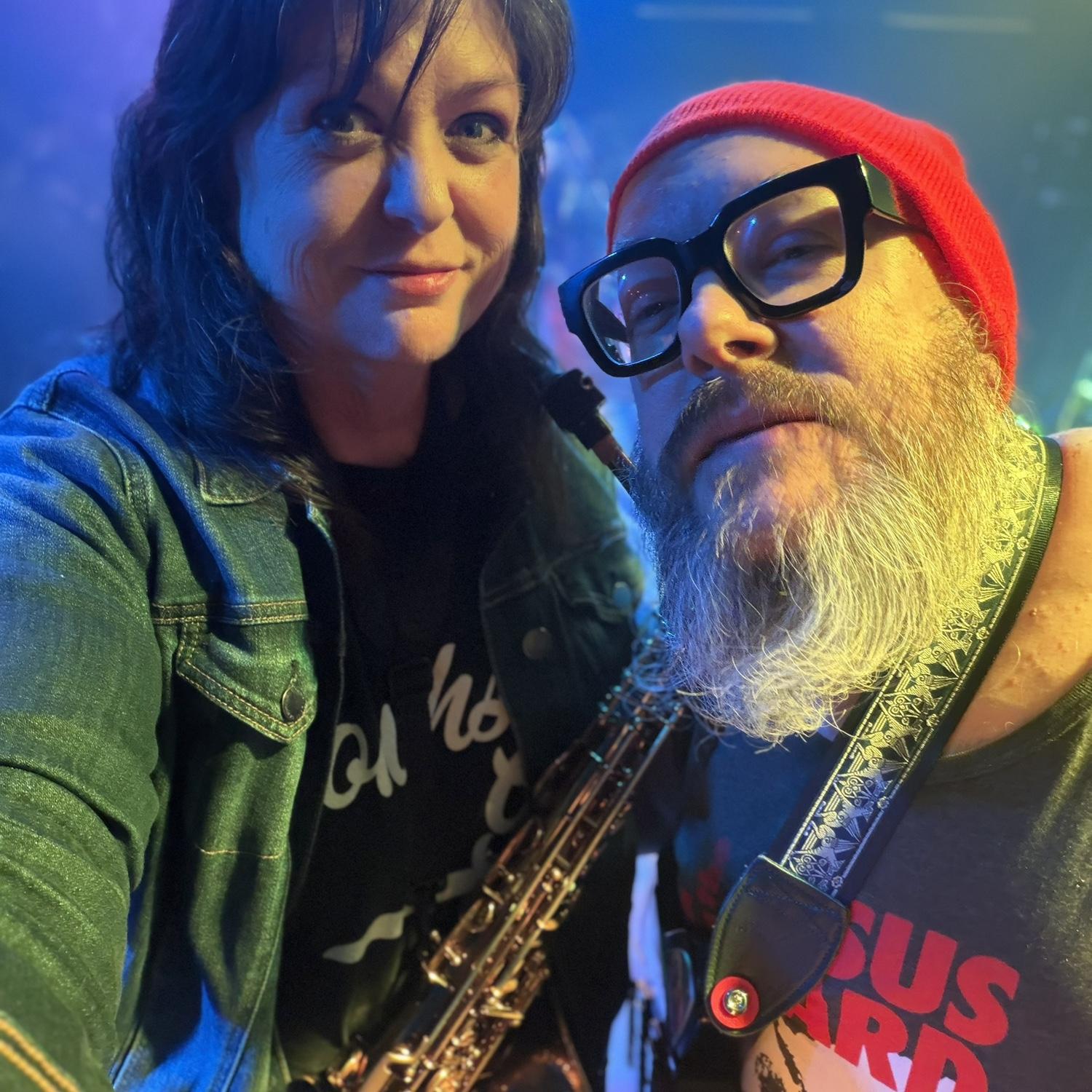 On the Liar’s Club stage!