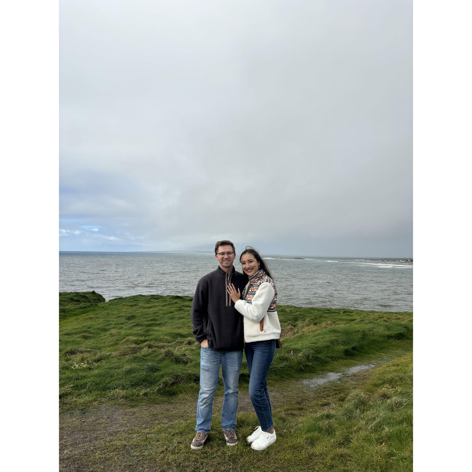 Cole proposed to Meli on the Cliffs of Moher, Ireland!!!