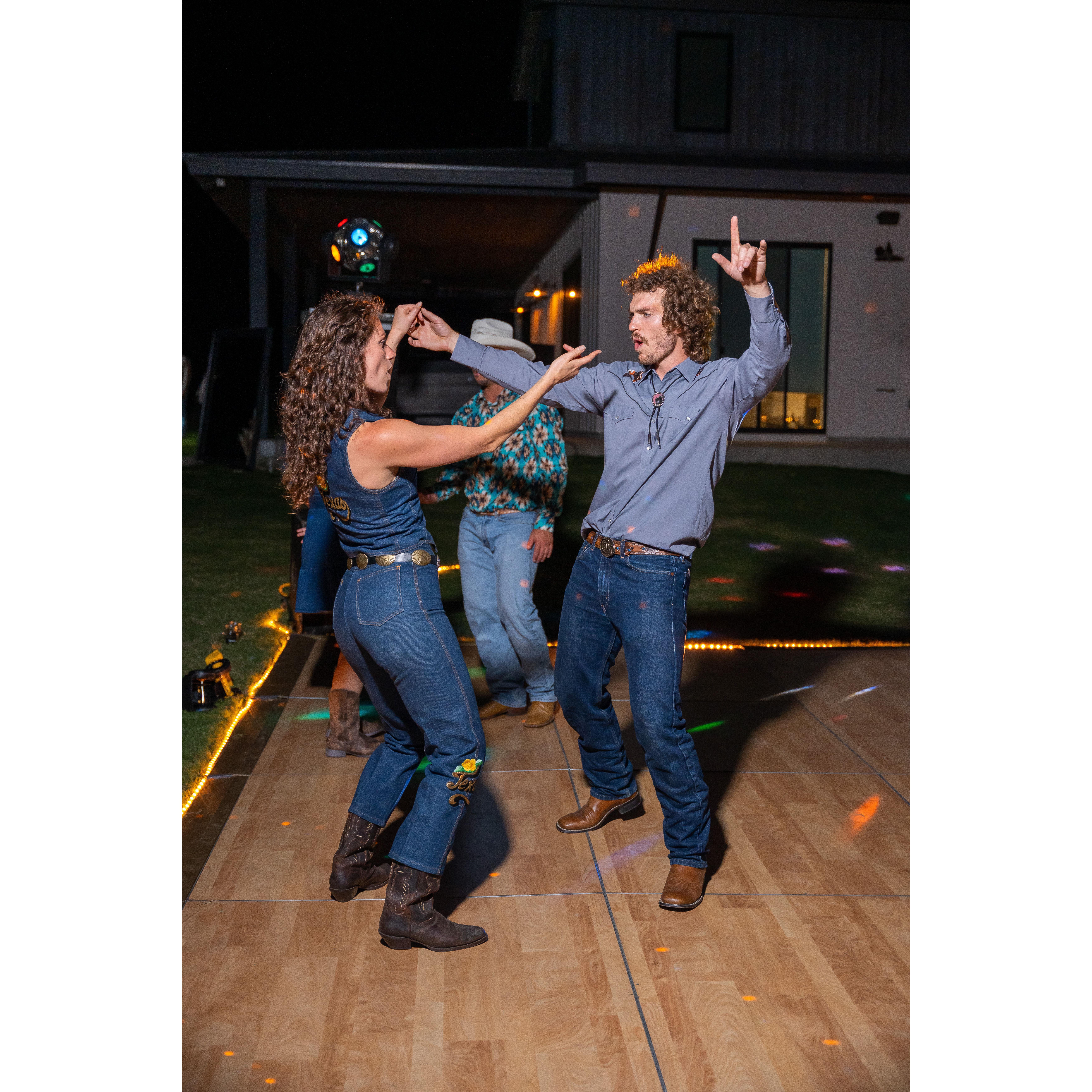 Vintage Western Engagement Party