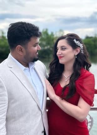 The Wedding Website of Meray Arnouk and Arjun Mathew Dan