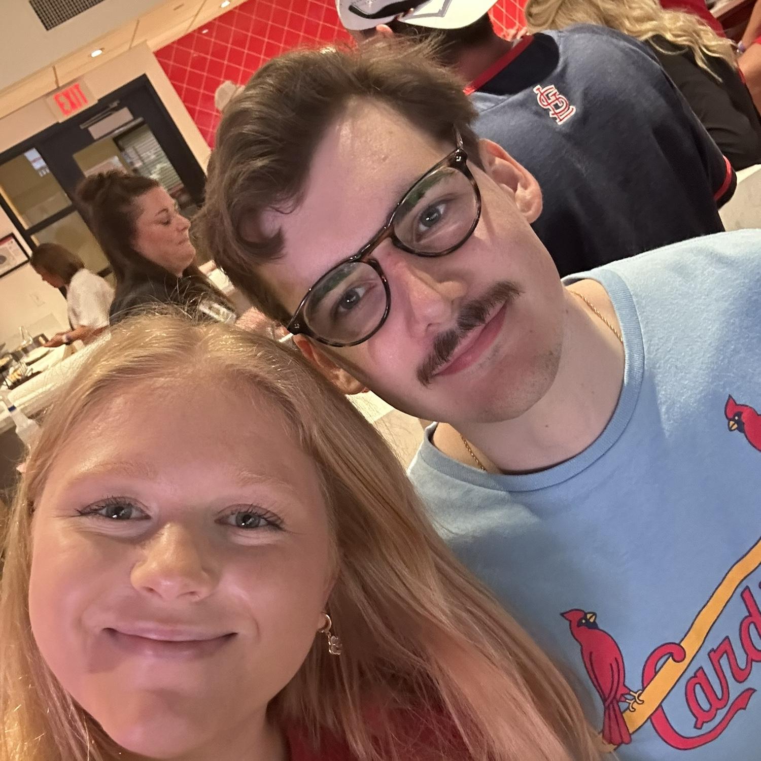 That mustache is something else...