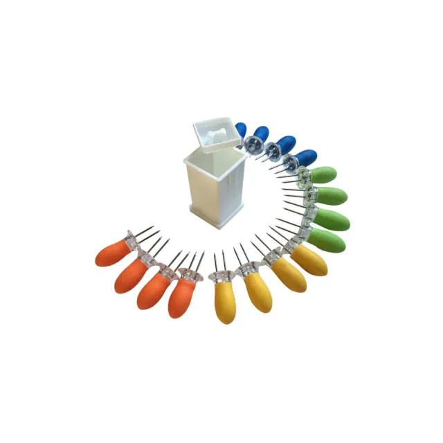 Butter Your Corn Set with Jumbo Corn Cob Holders and Butter Spreader