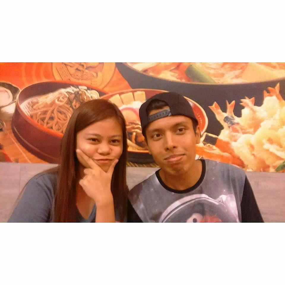 The couple first met up in Davao City, Philippines
